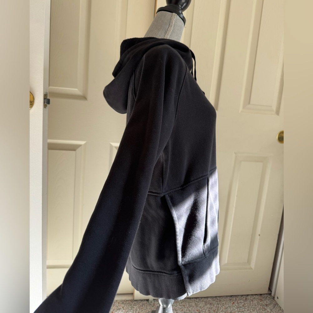 Athleta Black Pullover Hoodie with Kangaroo Pocket - Picture 3 of 14